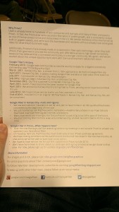 Google Fiber Handout page 2